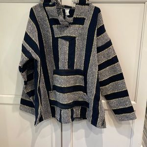 Xxl Mexican blanket jacket